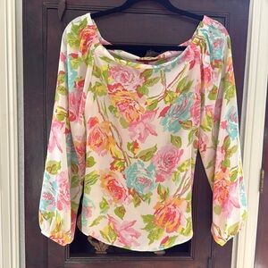 Saks Fifth Ave off the shoulder blouse